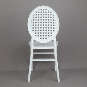 Chaise à dossier rond en résine plastique, monobloc, pour Banquet, <span class=keywords><strong>location</strong></span>, mariage, événement, fête, vente en gros - Product Image 4