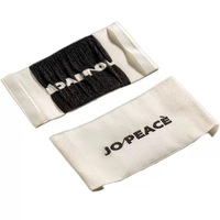 Étiquettes de col personnalisées promotionnelles de haute qualité, étiquettes tissées et cartes artisanales exquises