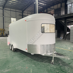 Đường phố kiosk cà phê Hot Dog giỏ hàng di động nhà bếp bánh pizza thực phẩm Trailer cửa hàng giỏ hàng xe tải ngựa Trailer để bán - Product Image 6