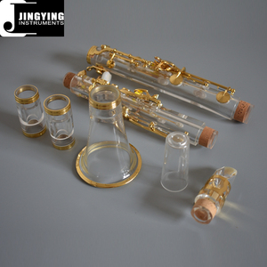 Jingying-<span class=keywords><strong>clarinete</strong></span> <span class=keywords><strong>de</strong></span> <span class=keywords><strong>cristal</strong></span> especial para examen musical, instrumentos <span class=keywords><strong>de</strong></span> viento chapados en oro, 17 llaves, 2022 - Product Image 3