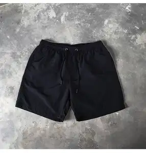Men's Summer Hip Hop Printed Pants 3D Custom Logo Loose Beach Wear Swimming Shorts Wholesale Pure Color Pattern Pocket Shorts