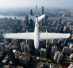 Drone professionnel multifonction sans balais VTOL - 30 minutes de temps de vol, vidéo FHD 1080p pour le sauvetage en cas d'incendie, le largage aérien, le transport - Product Image 2