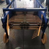 Récolteuse d'herbes multifonctionnelle à haute productivité, entraînée par tracteur, de 4UY Factory, avec une largeur de travail de 1100 mm pour pommes de terre et carottes