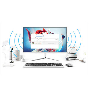 WETS OEM 24 pulgadas UPS All in One PC AIO Core I7 <span class=keywords><strong>12700</strong></span> 16GB RAM 512GB SSD Monoblock All in One Computadoras de escritorio con batería UPS - Product Image 2