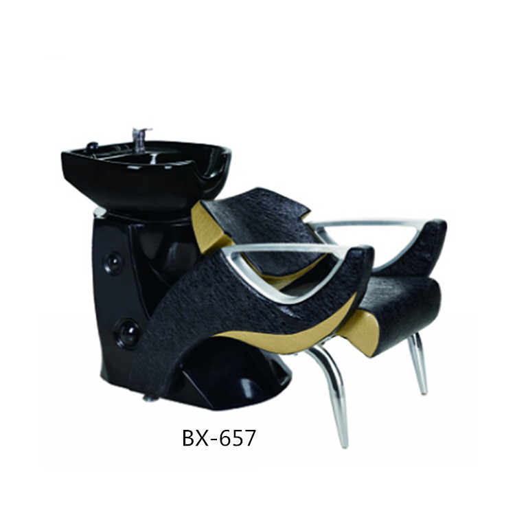 Лидер продаж, классический черный стул для шампуня в европейском стиле с кристаллами и пуговицами