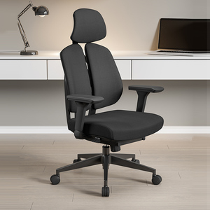 Silla de Oficina Ergonómica de Malla con Reposacabezas Ajustable, Cómoda para el Hogar/Esports/Trabajo, Silla Ejecutiva de Tela para la Hora del Almuerzo - Product Image 4