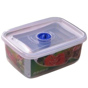 Food Storage <b>Container</b> Transparent Rectangular Airtight With Lid For Fridge Organizer - Product Image 5