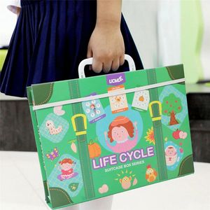 Erken çocukluk eğitici oyuncak s bulmacalar manyetik öğrenme yaşam döngüsü bulmacalar eğitici oyuncak yapboz oyunları - Product Image 2