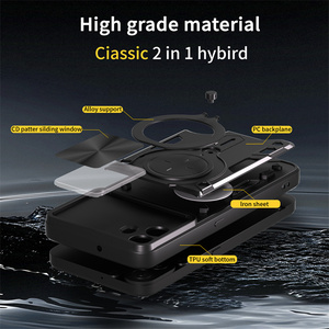 Funda Magnética Giratoria para Teléfono Móvil con Ventana Deslizante para ZTE nubia Z70 Ultra/RedMagic 10 Pro/Neo 2/Neo 3 - Product Image 4