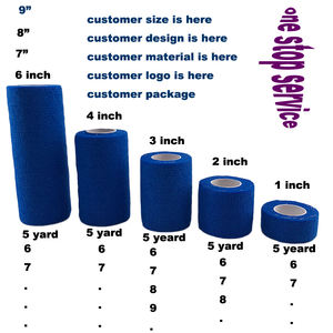 カスタムボックス不織布自己粘着テープラテックスフリー高弾性包帯 - Product Image 2