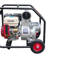 Pompe à eau incendie à essence en alliage d'aluminium de haute qualité 7,5 CV 6 pouces, débit de 170 L/min, pour contrôle des inondations et utilisation en puits