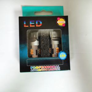 T20 1157 7443 Led 전구 오렌지 옐로우 앰버 레드 라이트 브레이크 전구 Led 4014 높은 밝기 신호 빛 - Product Image 2