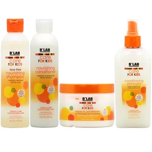 Private Label OEM ODM reinigt sanft Spulen & Locken Haarpflege Kinder Haar produkte Kid Shampoo