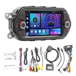 ระบบนำทางในรถยนต์ Fiat EGEA ปี 15-17 หน้าจอสัมผัส Android Quad-Core พร้อมระบบควบคุมกลางบนแผงหน้าปัด - Product Image 2