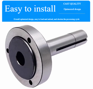 Mandriles y Adaptadores para Máquinas Herramienta de Alta Resistencia |   Cono Morse, R8, 5C a Vástago Recto con Brida de 80/100 mm - Product Image 2