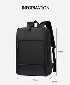 <span class=keywords><strong>Zaino</strong></span> per Laptop 15.6 Pollici, Tablet, Resistente, <span class=keywords><strong>Idrorepellente</strong></span>, Leggero, Design Pulito ed Elegante per Viaggi, Lavoro, Università - Product Image 3