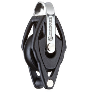 Polea de Vela BB-2202F de una Sola Rueda con Orejetas, Diámetro de la Rueda de 22 mm, Diámetro de la Línea de 6 mm, para Accesorios de Yates y Embarcaciones - Product Image 1