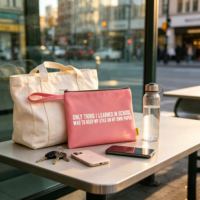 Pochette en cuir PU avec fermeture éclair, personnalisable avec logo, étanche, pour cosmétiques, papeterie et documents – Vente en gros