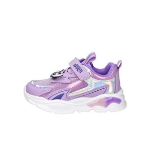 Scarpe da ginnastica Disney Stitch per bambina, lilla, taglia 12-13, con luci - Product Image 1
