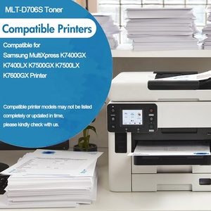 Cartouche de toner compatible MLT-K706S pour imprimante multifonction laser noire HP Samsung MultiXpress SL-K7600GX MLT-D706S - Product Image 6