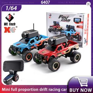 Coche RC Miniatura Wltoys 6407 1:64 con FPV, Cámara y Pantalla, 2.4G, Alta Velocidad, Derrape, Juguete para Adultos y Niños, Regalo - Product Image 2