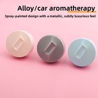 Clip d'aération décoratif personnalisé en alliage de zinc, petit lot, pour voiture, désodorisant magnétique, éliminateur d'odeurs, parfumé