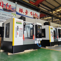 Machine de fraisage CNC à 3/4 axes de haute précision VMC650, fraiseuse verticale CNC automatique chinoise pour métaux lourds, simple BT40