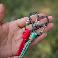 Mousqueton à ressort pour sac, porte-clés, clip mousqueton, attache rapide, fermoir, crochet en plastique, boucle de sangle, crochet triangulaire, ceinture