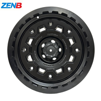 عجلات سيارات الركاب المناسبة لسيارات BMW الفئة 1، 2، 3، 5 طراز F10 E46 مقاس 17، 18، 19 بوصة 5X112 5X120 متدرجة، أسود بوجه آلي XTX014