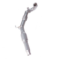 Convient pour Volkswagen Golf 7GTI 7.5GTI 7R 8GTI 2.0T, tuyau d'échappement catalytique haute performance avec couche isolante