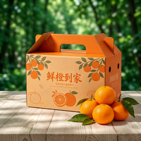 Boîte à vin carrée en carton ondulé B-Flute écologique et recyclable avec finition brillante, ruban de tirage et logo personnalisé pour cadeau