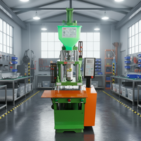 Máquina de Moldeo por Inyección PLC Vertical Tai Zhu TZ-200ST Versión Componente SR para Materiales de PVC/PET