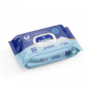 Toallitas Húmedas para Adultos, para Pacientes Postrados en Cama, Limpieza Higiénica, Paquete Grande de 80 Unidades, Toallitas Desechables para Cuidado Médico, Venta al Por Mayor - Product Image 1
