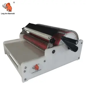 fluffy wool handmade hand drum carder with wool blending colors carding machine