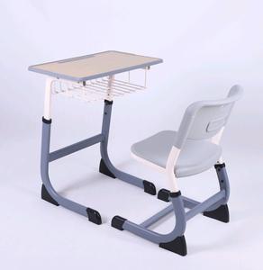 Bureaux et chaises en métal de style français modernes réglables pour les écoles primaires et secondaires maternelles - Product Image 2