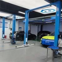 Fabrika Çıkışlı TH 3.5 Ton İki Kolon Hidrolik Araç Asansörü, Oto Servis Merkezi Garaj Ekipmanları için 5 Yıl Ömürlü