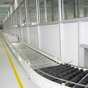 Đồ nội thất bằng gỗ Hộp túi khay vận chuyển hàng hóa hệ thống băng tải con lăn di động - Product Image 2