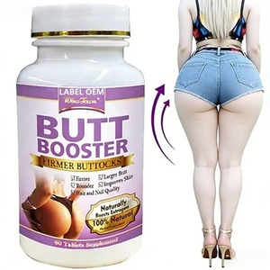 Integratore Naturale OEM per l'Aumento dei Glutei e dei Fianchi con Radice di Maca per Donne - Antiossidante, 60 Compresse, Formula Naturale per Glutei Sexy, Tonici e Voluminosi - Product Image 1