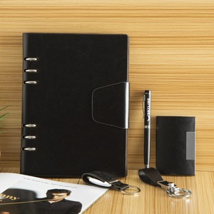 2025 Juego de regalo de negocios más vendido para hombres y funcionarios Cuaderno de hojas sueltas con bolígrafo <span class=keywords><strong>Coopera</strong></span> - Product Image 3