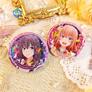 My Teen Comédie Romantique SNAFU Yukino Iroha Laser Badge Anime Merch Otaku Cadeau Fan Art - Product Image 3