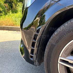 ใบมีดกันชนหน้ารถยนต์สำหรับ Mercedes Benz GLE-Class W167 V167 GLE350 GLE450 GLE53 2020-2021 สปอยเลอร์ข้างกันชน - Product Image 5