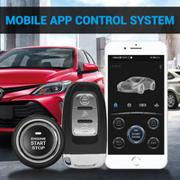 Kit de démarrage à distance universel AUTOLION avec entrée sans clé et contrôle par téléphone portable, portée de 100 m, démarrage/arrêt à une touche