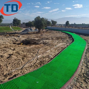 Rejillas de Plástico HDPE para Pavimentación de Césped, Rejilla para Camino de Entrada, Rejilla para Césped, 50*50*<span class=keywords><strong>4</strong></span>/5/7CM, Superficie para Estacionamiento - Product Image 3