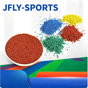 Premium EPDM Granules for Sports <b>Flooring</b>, Long Service Life EPDM <b>Rubber</b> Particles for Outdoor Fitness Area Kid Playground - Product Image 1