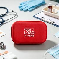 Boîte de rangement médicale en EVA personnalisée avec logo, étanche, antichoc, coque rigide, avec poche en filet, directement de l'usine