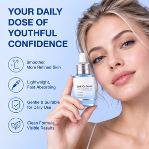 GHK Cu Hyaluronic Acid Facial Serum Contain Copper Tripeptide 1 Moisturizing Help Improve Skin Elasticity Smooth Fine Lines - Product Image 4