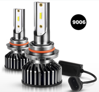 Kit de phares de voiture LED haute puissance, ampoules canbus, h7, en aluminium, F2, H13, 9007, 9004, 35w, h4