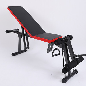 Prensa de Banco con mancuernas Sit <span class=keywords><strong>UPS</strong></span> plegable ajustable doméstico multifunción Silla de ejercicio - Product Image 5