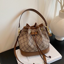 Nouveau <span class=keywords><strong>Sac</strong></span> à <span class=keywords><strong>Main</strong></span> Tendance Femme, <span class=keywords><strong>Sac</strong></span> Seau à Cordon Motif Fleurs Vintage, Grande Capacité, Style Sophistiqué, <span class=keywords><strong>Sac</strong></span> Fourre-tout et <span class=keywords><strong>Sac</strong></span> Bandoulière - Product Image 2