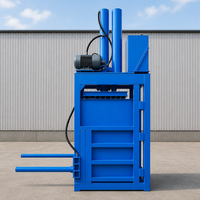 Presse à balles hydraulique verticale personnalisée haute pression pour carton usagé et plastique – Compacteur de déchets